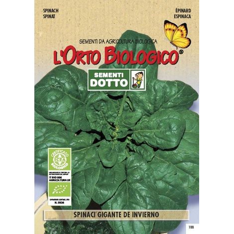 SEMENTI SPINACIO GIGANTE DE INVIERNO