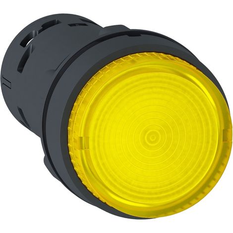 Pulsador luminoso LED HARMONY XB7 24V AC/DC diámetro 22 mm IP65 panel frontal (1/5)