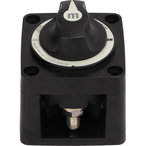 Interrupteur marche/arrêt double circuit pour batterie, coupe-circuit, isolateur de coupure de courant, étanche IP66, protection contre l'inflammation pour camping-car et bateau (1/5)