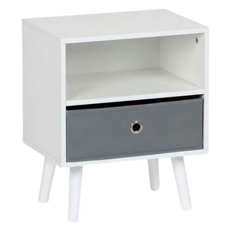 Muebles - Mesita Auxiliar Faro C/1 Cajón NW 39 x 29 cm