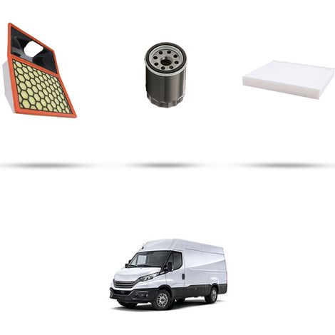 Kit tagliando 3 filtri compatibile con Iveco Daily VI 50C 21 3.0 210 152KW dal 2019 (1/5)