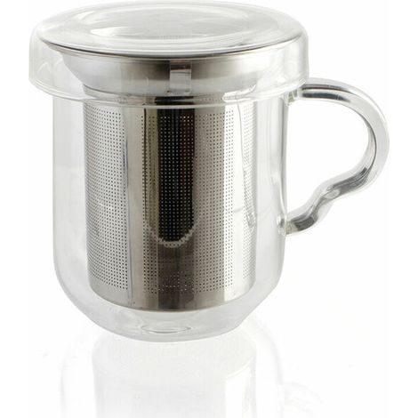 Taza cristal para infusiones 35 cl. - (1/3)