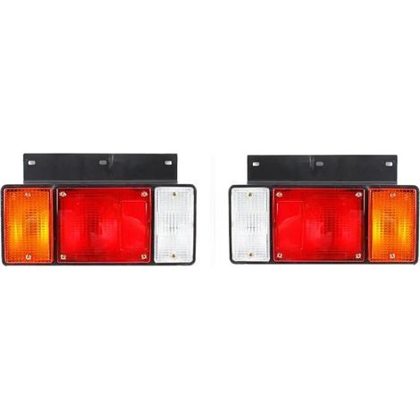 Auto-Rücklicht für Isuzu NPR ELF NPR NKR NHR NLR 1987–2022 Auto-Rücklicht, LKW, hinterer Blinker, Bremslicht, Autozubehör (Farbe: Links und rechts)