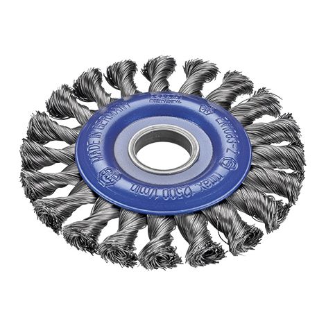 Brosse circulaire OSBORN, fil d'acier tressé, 150x13 mm, trou 22,2 mm. (1/2)