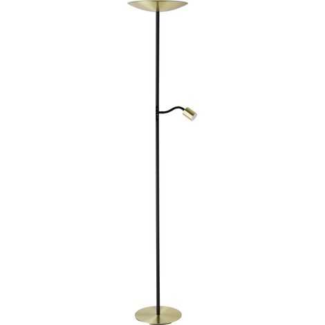 Piantana Minimal Conivarino Acciaio Ottone 2 Luci Led 30,5W 3150+480Lm Ip20 (1/2)