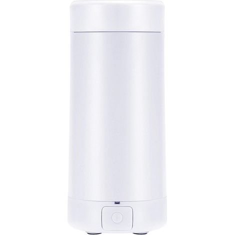 Bouilloire électrique de voyage portable, mini thermos, théière à ébullition rapide, tasse chauffante, bouteille en métal inoxydable (1/5)