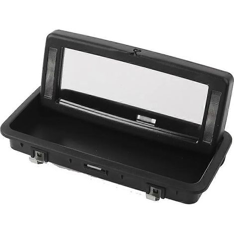 Miroir de courtoisie arrière avec éclairage C2D19845PVJ pour Jaguar XJ 2010-2019, intégré au plafond. Lampe de lecture incluse. Références : C2D19845PVJ et C2D19845NUG. (1/5)