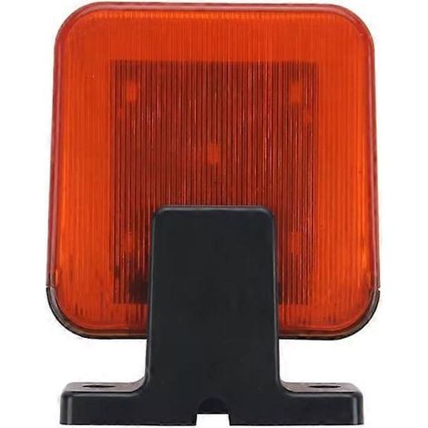Lampe d'alarme lumineuse LED 12-265 V CA/CC pour ouvre-portail/barrière coulissante (1/5)