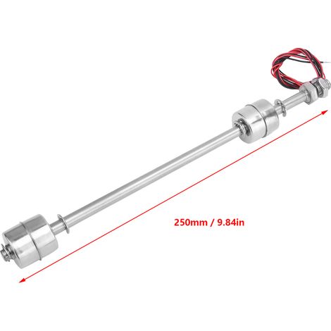 Doppelkugel-Schwimmerschalter aus Edelstahl für Wasserstandsregler (250 mm) (1/5)