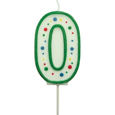 Bougie, Plastique, Vert, 3.5 x 1 x 4.3 cm
