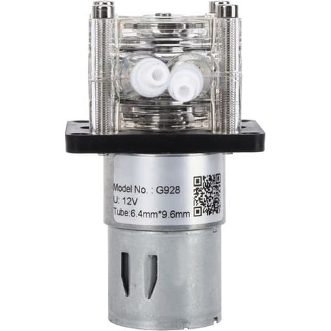Pompe péristaltique 12V de haute qualité à grand débit - Idéale pour les aquariums et les laboratoires (500 ml/min) (1/5)