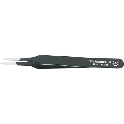 Wiha Pinzas de precisión Professional ESD de tipo 2a 120 mm (32329)