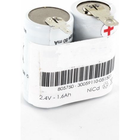 Batterie 2.4V 1.6Ah NiCd 805750