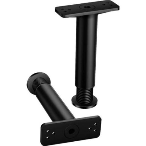 Due gambe di supporto/per mobili regolabili per una maggiore stabilità - gambe per armadi regolabili in altezza - (15-25 cm) (1/5)