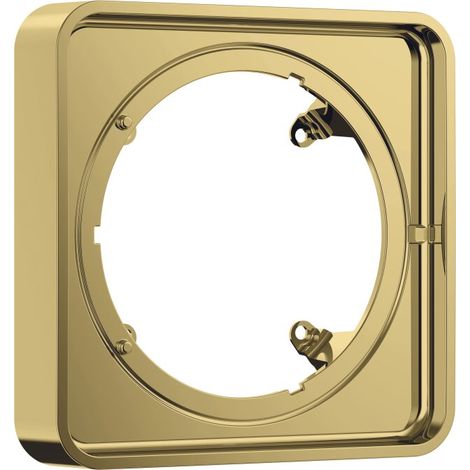 Axor ShowerSelect ID - Plaque d'adaptation 17x17 cm, aspect doré poli 13643990