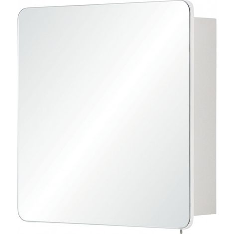 Rechteckiger Badezimmerspiegelschrank 60cm