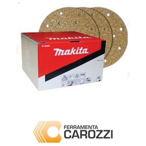 Disco abrasivo 14+1 fori per levigatrice 150 mm - 100pz - 500