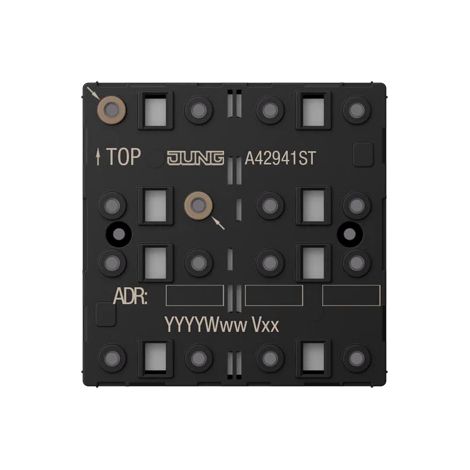 Jung Module de capteur-poussoir KNX universel, 4x, F40, Secure, série AS/A A 4294 1ST