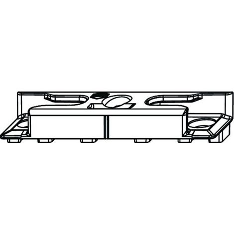 Maco Dado di bloccaggio in Euronut 7/8/4, traferro 12 mm argento (96564), 1 pezzo