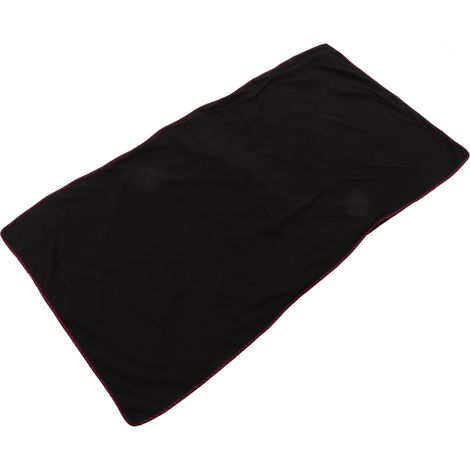 Couverture chauffante électrique à chauffe rapide, connexion USB, grande surface de chauffe, idéale pour les étudiants et les employés de bureau, noire (1/5)