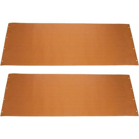 Lot de 2 Toiles à Pizza Haute Température Antiadhésives Réutilisables en Tissu Ciré, Tapis de Cuisson pour Pelle à Pizza Coulissante, Remplacement Pratique pour Cuisson Four'-'- (1/5)