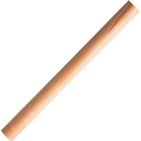 Rouleau à pâtisserie en 2 parties - Bois massif - Presse à pâte - Usage domestique - Ustensile de pâtisserie - Convient pour les pâtes à raviolis - 25 cm de long [2,7 cm de diamètre] - Couleur bois na (1/5)