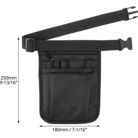 Pochette De Taille - Tissu Oxford Impermeable - Pour Atelier Entrepot Maintenance - Lot De 2 (1/5)