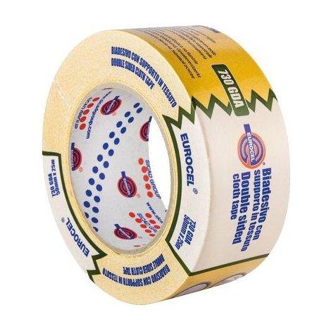 NASTRO BIADESIVO 730 GDA EUROCEL - MM 50 ML 25- 6 pezzi