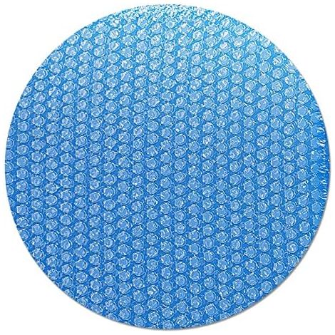 Bache A Bulle pour Piscine Ronde Rectangulaire, Hivernage Ete Chauffante, De Protection Solaire Jacuzzi Spa étang Exterieur Imperméable (Ronde φ152cm) φ152cm - (1/5)