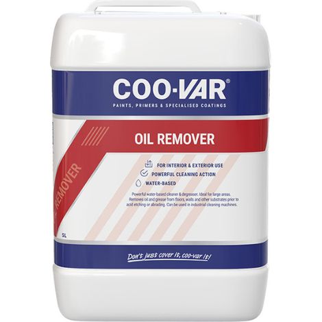 CooVar Water Based Oil Remover - 5 Litre