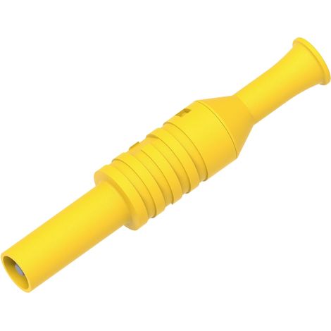 Electro PJP 1065-CD1-J Fiche mâle de laboratoire Ø de la broche: 4 mm jaune 1 pc(s) (1/2)