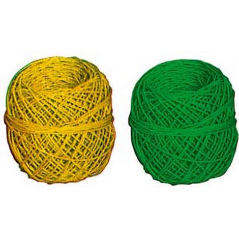 12K. LEGACCIO IN GOMITOLO -  mm.3 colore verde, confezionati in rete