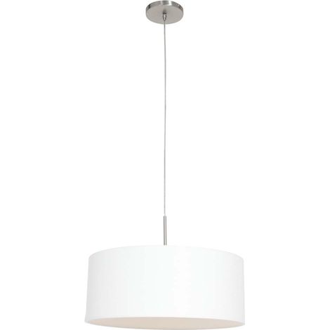 Steinhauer - hängeleuchte - Sparkled Light - weiß - leinen metall (1/5)