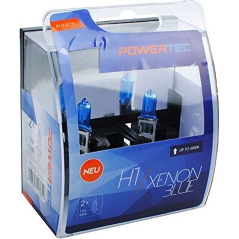 2 Ampoules H1 55w Xenon Blue