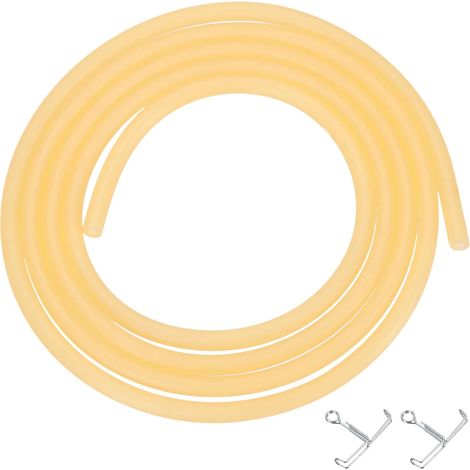 Tube en Caoutchouc de Latex Naturel, 2mm ID x 4mm OD 3,3 Ft(1M) (1/5)