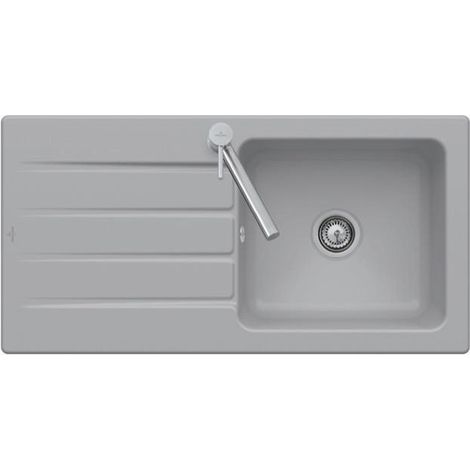 V&B Spüle 60 ARCHITECTURA 1000x510mm Handbetätigung fossil (1/2)