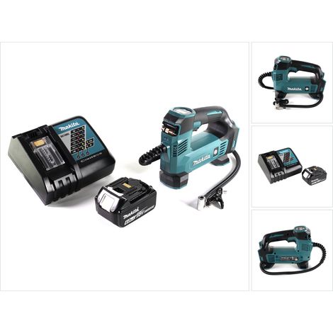 Makita DMP 180 RG1 Compresor sin cable 18 V 8,3 bar + 1x Batería 6,0 Ah + Cargador (1/5)