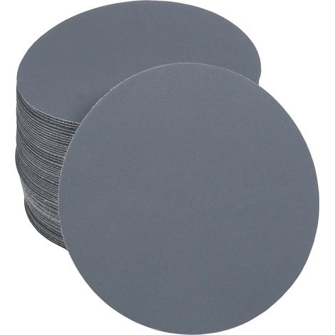 40 Disques Abrasifs 5 Pouces Grain 1200, Papier de Verre Non-Poreux Sec et Humide, Auto-Agriffant pour Ponceuse Excentrique et Électrique (1/5)