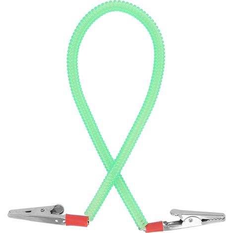 Pince à bavoir dentaire professionnelle, portable, en plastique élastique, porte-serviettes, outil de soins buccaux vert (1/5)
