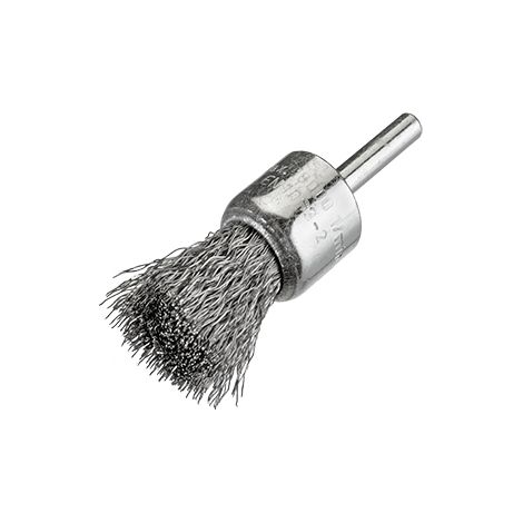 Brosse en acier plaqué laiton OSBORN avec tige de 6 mm et filament de 0,30 mm de diamètre