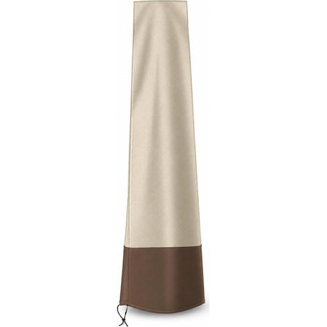 Funda impermeable y resistente a la lluvia para sombrilla de jardín, fabricada en tela Oxford, protección contra el polvo y el sol, 20055/60 cm. (1/5)