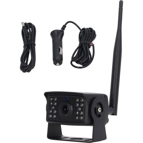 Kit de caméra de recul pour camion, caméra de recul sans fil DC12-24V, connexion Wifi, étanchéité IP67, pour véhicule surdimensionné (1/5)