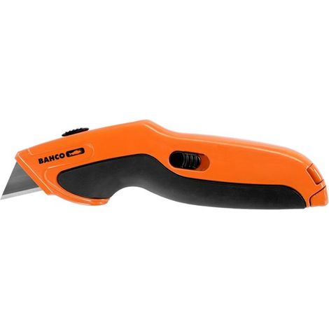 CUTTER RETRACTIL ERGO EMPUÃ‘ADURA TPR - BAHCO