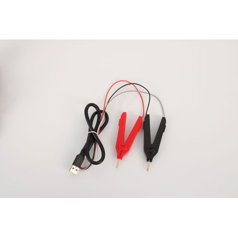 Cable de prueba USB YR1030 + pinza Kelvin especial reemplazable (1/2)