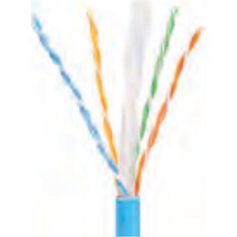 CAVO U/UTP CAT.6 CCA BLU 305M 24AWG