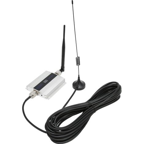 Amplificateur de de Téléphone Portable, Répéteur de Téléphone Portable Facile à Installer, Réglage Automatique de la Fréquence de Gain en Alliage d'aluminium pour Le (1/5)