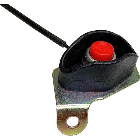 Druckschalter Stoppschalter mit Anschlusskabel Elektrischer Taster (1/4)