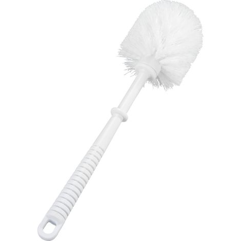 WENKO WC Bürste mit Kunststoff Stiel Weiß Ø 8.5 Bürsten Halter Ersatz Gäste WC (1/2)