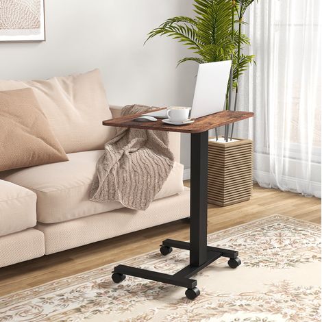 Schreibtisch Computertisch mobil höhenverstellbar 65 cm OKMYHOME (1/5)