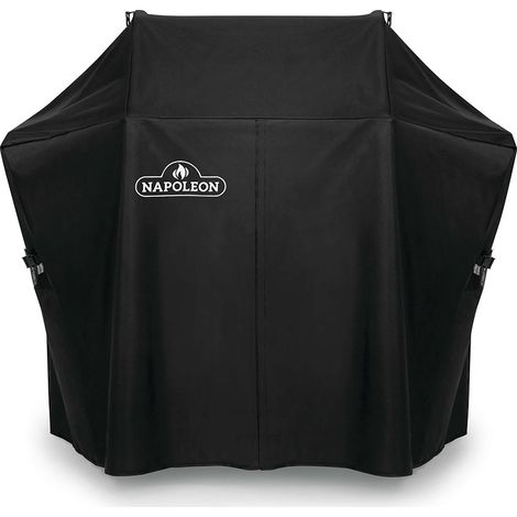 Housse pour barbecue Rogue 425 - Tablettes latérales relevées (1/3)